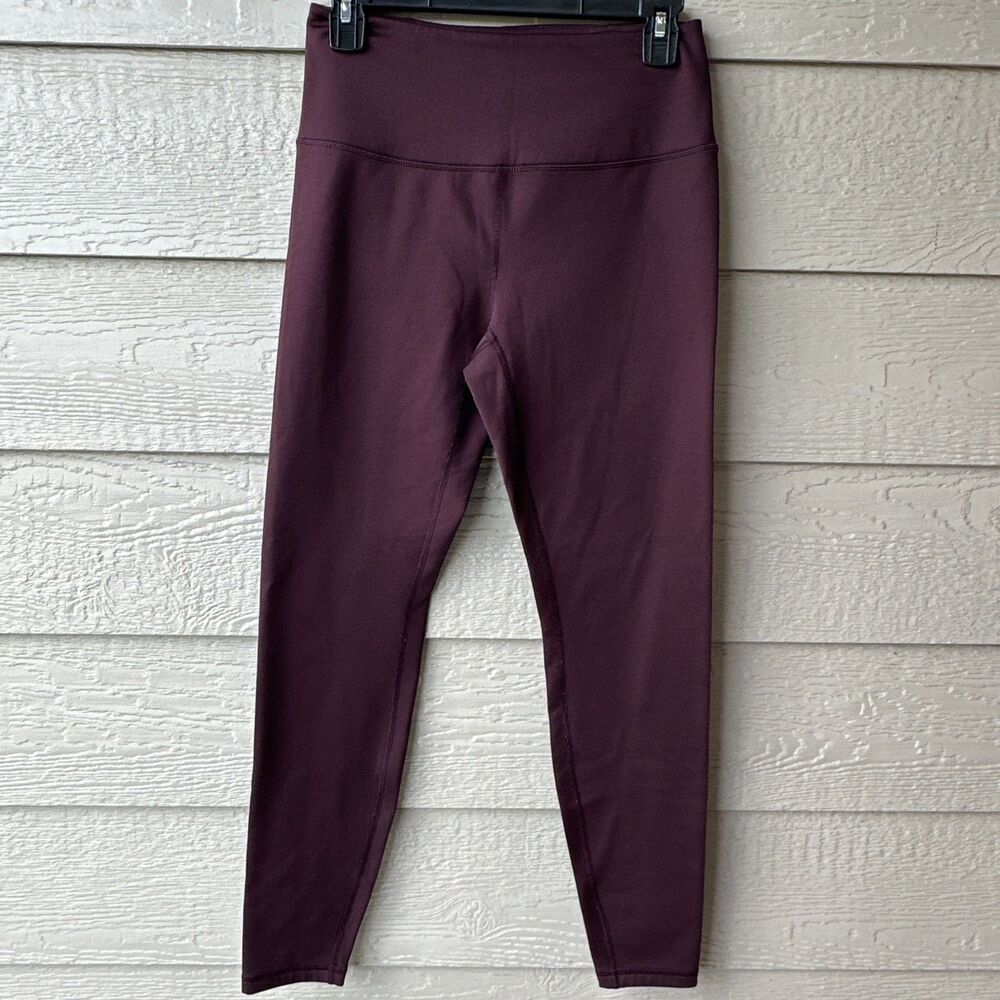Spyder Active Womens Purple Fleece Lined High Waist Leggings SP634R Small